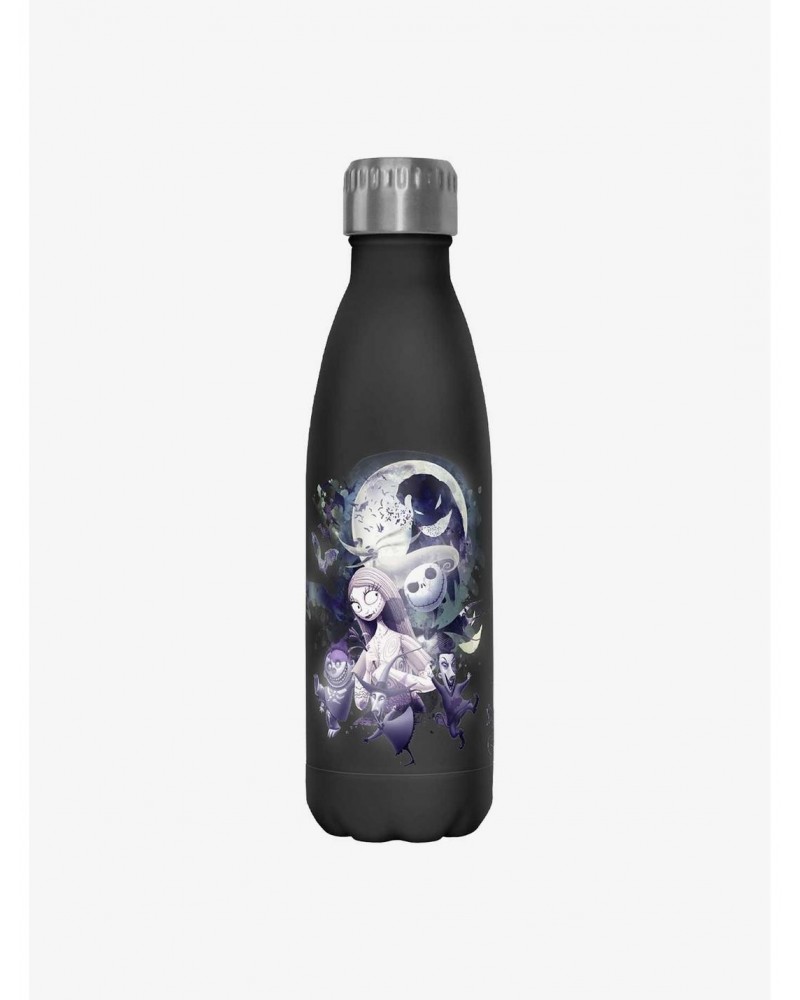 Disney The Nightmare Before Christmas Oh Spooky Night Water Bottle $10.96 Water Bottles