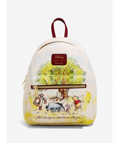 Loungefly Disney Winnie The Pooh Sketch Mini Backpack $24.16 Backpacks