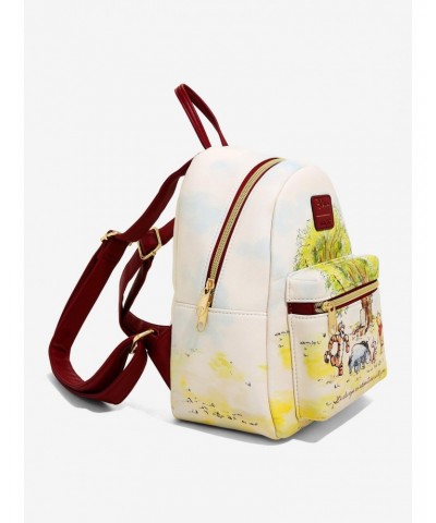 Loungefly Disney Winnie The Pooh Sketch Mini Backpack $24.16 Backpacks