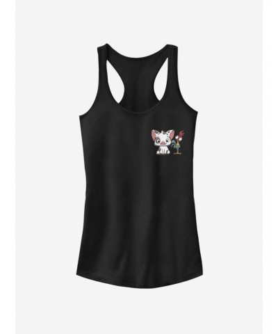 Disney Moana Pals Pocket Girls Tank $10.71 Tanks