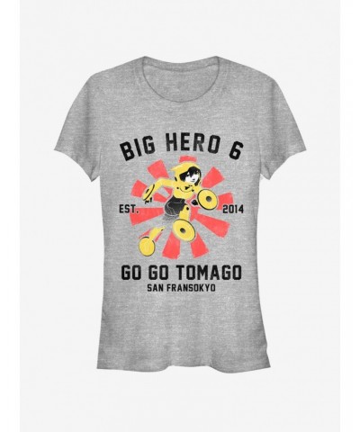 Disney Big Hero 6 Go Go Collegiate Girls T-Shirt $10.46 T-Shirts