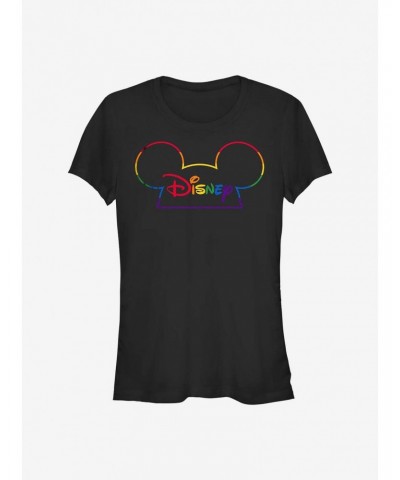 Disney Mickey Mouse Rainbow Pride Mouse Ears T-Shirt $9.71 T-Shirts