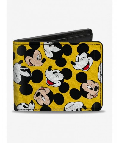 Disney Mickey Mouse Through Years Bifold Wallet $7.32 Wallets