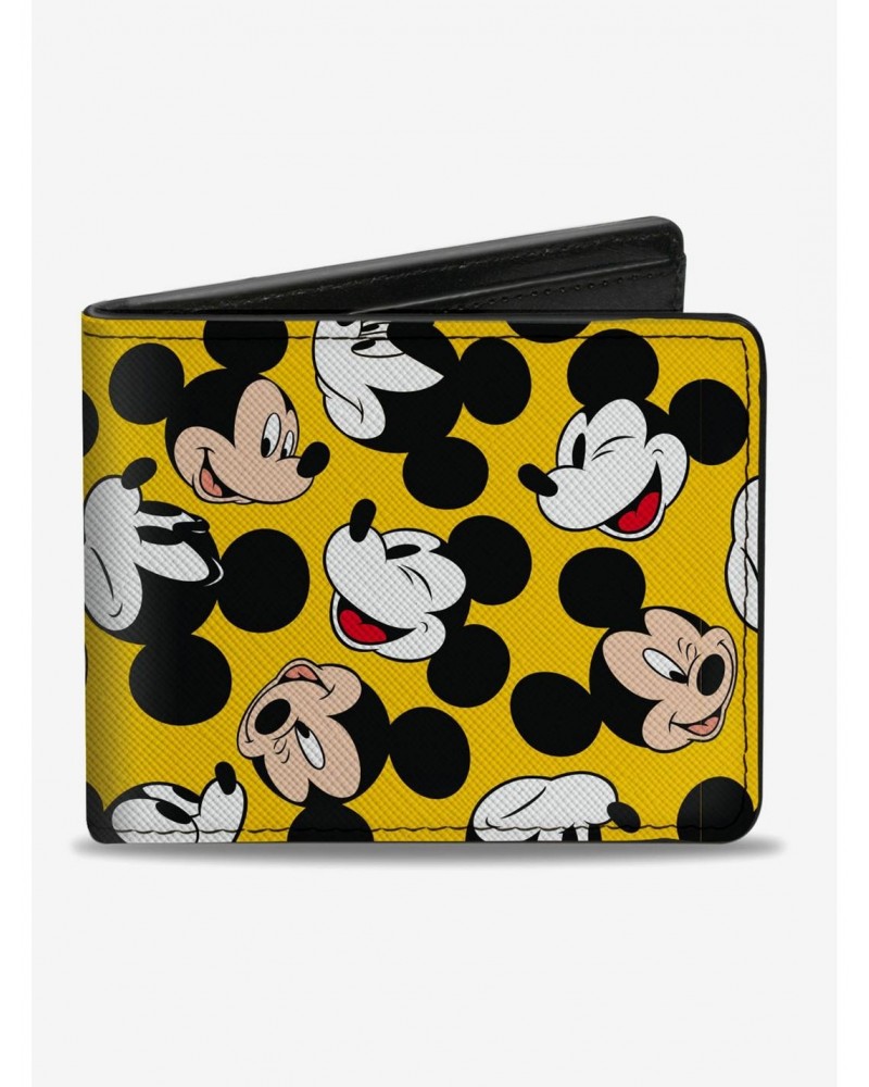 Disney Mickey Mouse Through Years Bifold Wallet $7.32 Wallets