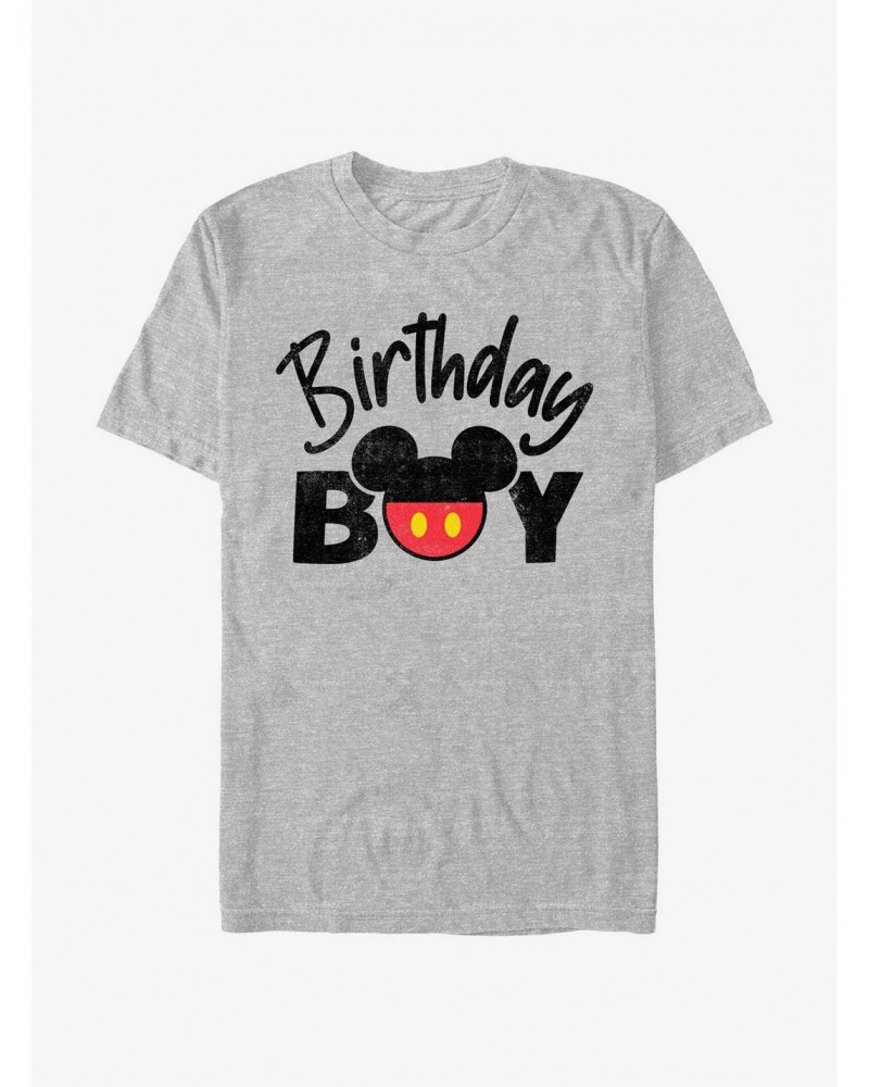 Disney Mickey Mouse Birthday Boy Mouse Ears T-Shirt $11.71 T-Shirts