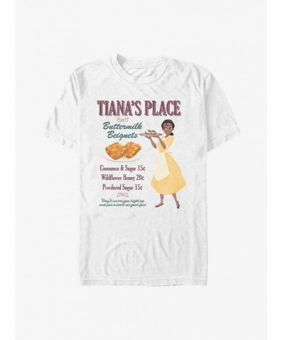 Disney The Princess and the Frog Tiana's Place Buttermilk Beignets T-Shirt $7.89 T-Shirts