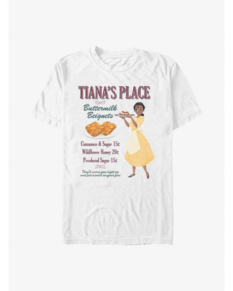 Disney The Princess and the Frog Tiana's Place Buttermilk Beignets T-Shirt $7.89 T-Shirts