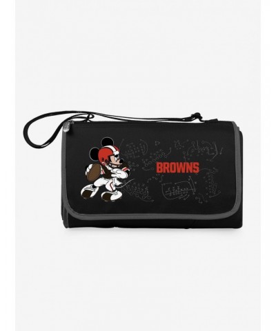 Disney Mickey Mouse NFL Cleveland Browns Outdoor Picnic Blanket $21.51 Blankets