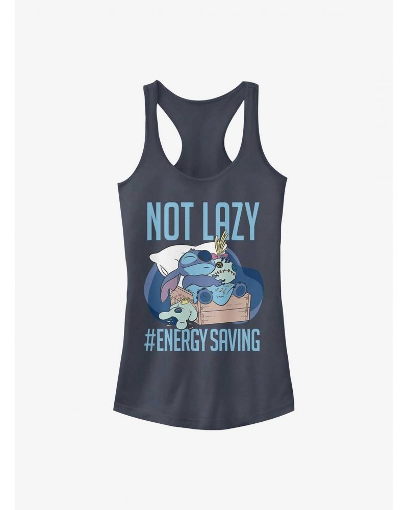 Disney Lilo & Stitch Not Lazy Energy Saving Girls Tank $10.21 Tanks