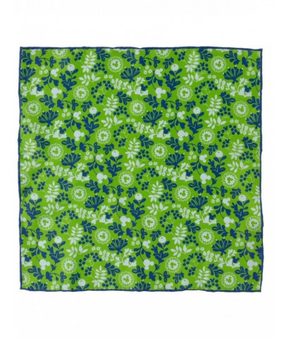 Disney Mickey Mouse Floral Green Pocket Square $16.75 Squares