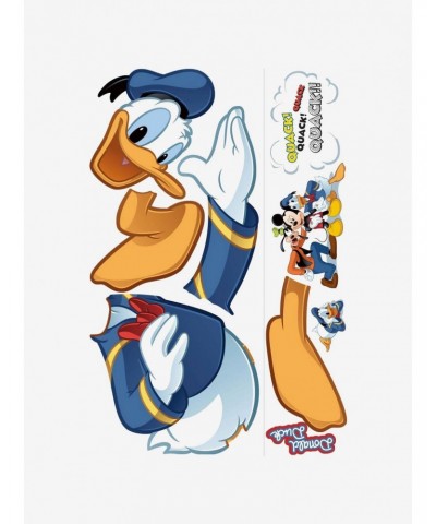 Disney Mickey & Friends Donald Duck Peel & Stick Giant Wall Decal $7.47 Decals