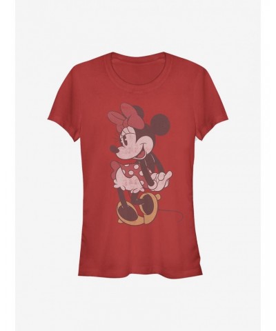 Disney Minnie Mouse Classic Vintage Minnie Girls T-Shirt $7.97 T-Shirts