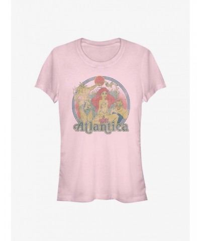 Disney The Little Mermaid Atlantica Destination Girls T-Shirt $8.96 T-Shirts