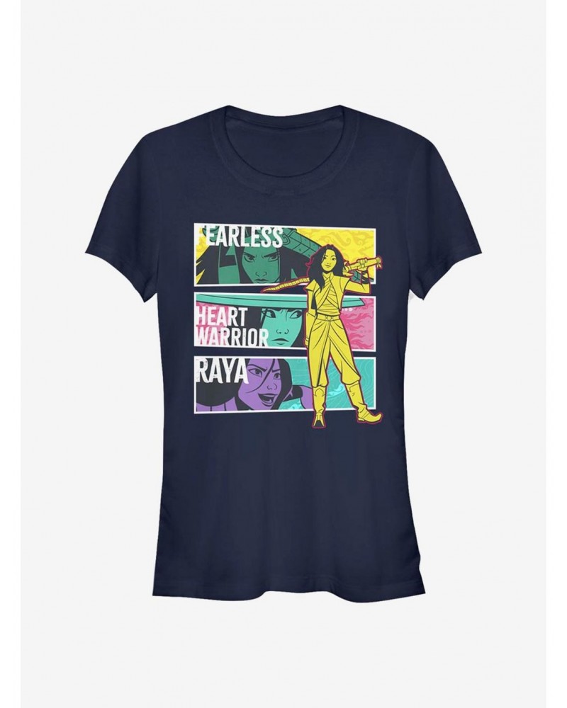 Disney Raya and the Last Dragon Raya Boxup Girls T-Shirt $9.71 T-Shirts