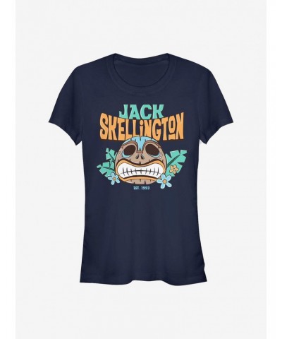 Disney The Nightmare Before Christmas Tiki Jack Girls T-Shirt $8.72 T-Shirts