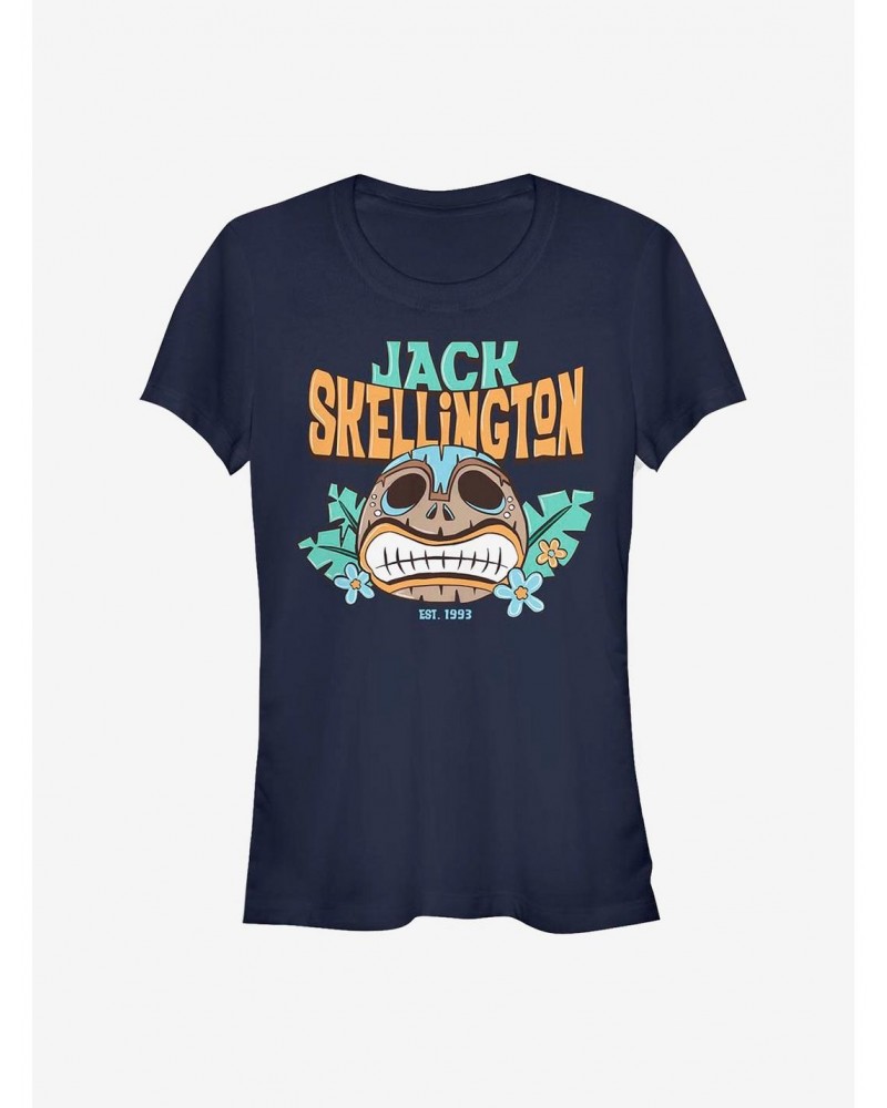 Disney The Nightmare Before Christmas Tiki Jack Girls T-Shirt $8.72 T-Shirts