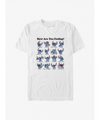 Disney Lilo & Stitch Stitch Moods Big & Tall T-Shirt $13.46 T-Shirts