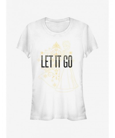 Disney Elsa Let It Go Girls T-Shirt $8.96 T-Shirts