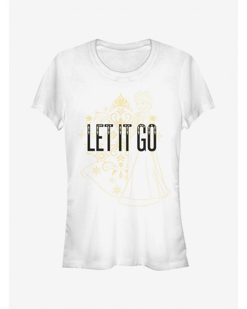 Disney Elsa Let It Go Girls T-Shirt $8.96 T-Shirts