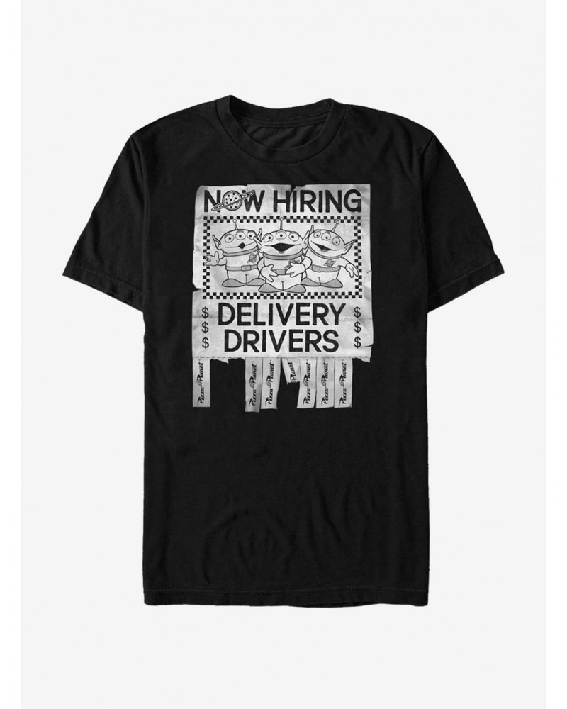 Disney Pixar Toy Story Now Hiring Drivers T-Shirt $12.45 T-Shirts