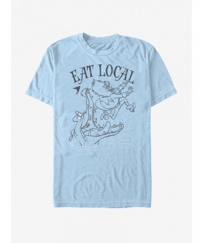 Disney Peter Pan Hook Eat Local T-Shirt $10.04 T-Shirts