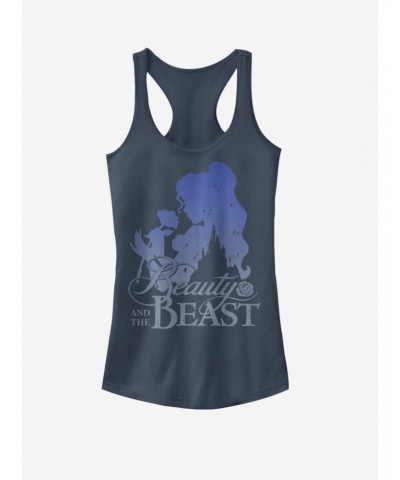 Disney Beauty and the Beast Silhoutte Girls Tank $10.21 Tanks