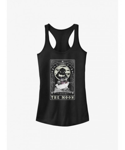 The Nightmare Before Christmas Oogie Boogie The Moon Tarot Tank Top $13.45 Tops