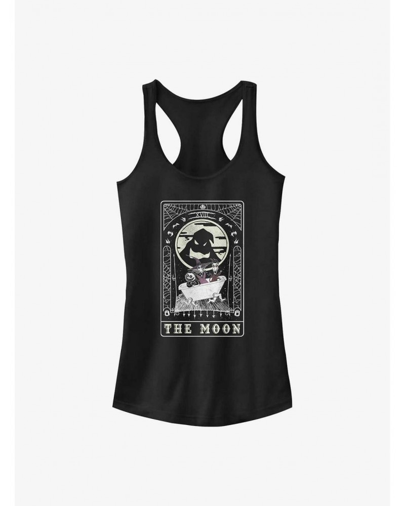 The Nightmare Before Christmas Oogie Boogie The Moon Tarot Tank Top $13.45 Tops