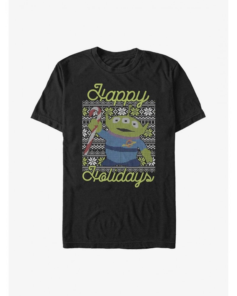 Disney Pixar Toy Story Alien Ugly Holiday T-Shirt $11.71 T-Shirts