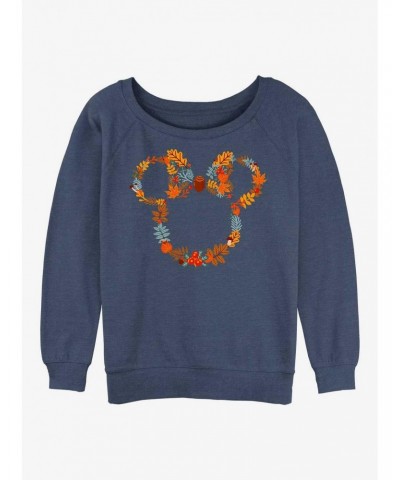 Disney Minnie Mouse Fall Ears Girls Slouchy Sweatshirt $17.34 Sweatshirts