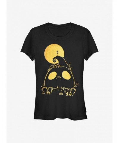 Disney The Nightmare Before Christmas Cemetery Girls T-Shirt $7.47 T-Shirts