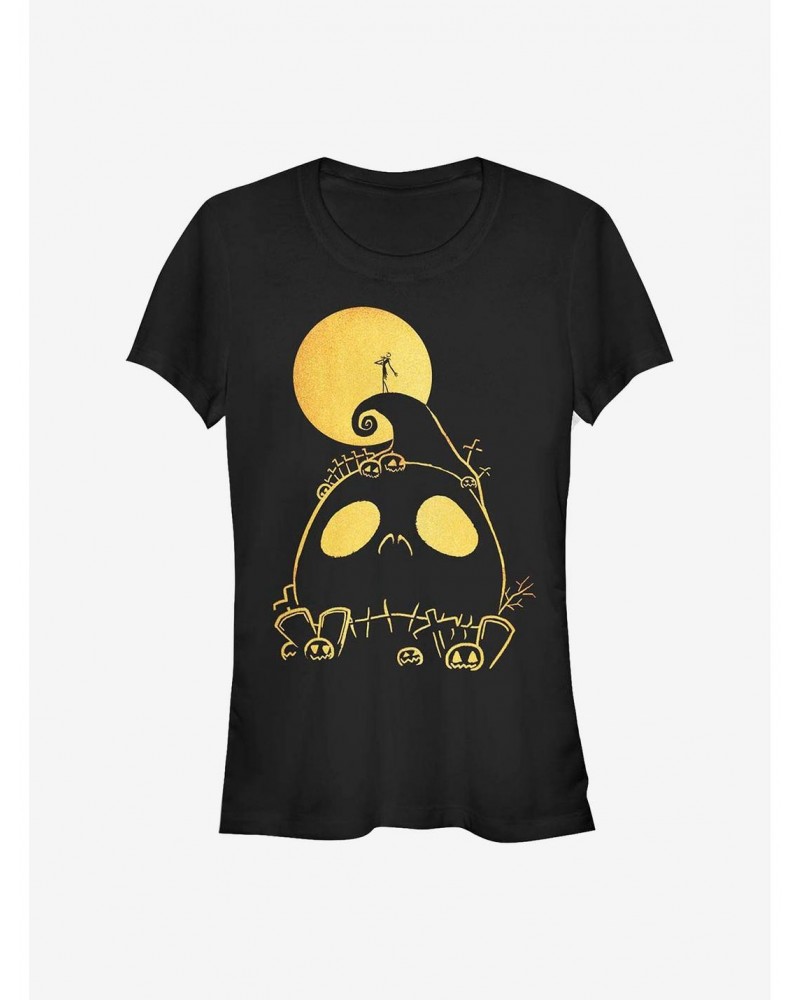 Disney The Nightmare Before Christmas Cemetery Girls T-Shirt $7.47 T-Shirts