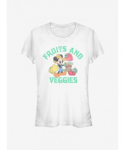 Disney Mickey Mouse Fruits And Veggies Girls T-Shirt $10.21 T-Shirts