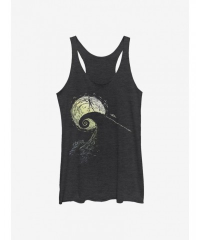 Disney The Nightmare Before Christmas Spiral Hill Jack Girls Tank $12.95 Tanks