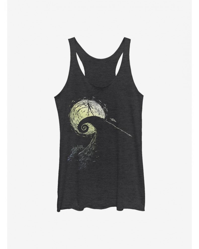 Disney The Nightmare Before Christmas Spiral Hill Jack Girls Tank $12.95 Tanks