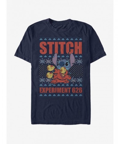 Disney Lilo & Stitch Holiday Stitch Experiment 626 T-Shirt $9.08 T-Shirts