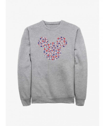 Disney Mickey Mouse Stars And Ears Sweatshirt $11.44 Sweatshirts