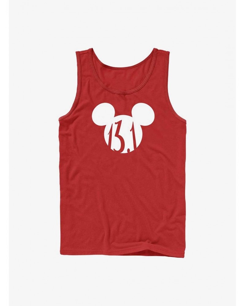 Disney Mickey Mouse 13.1 Half Marathon Ears Tank $9.46 Tanks