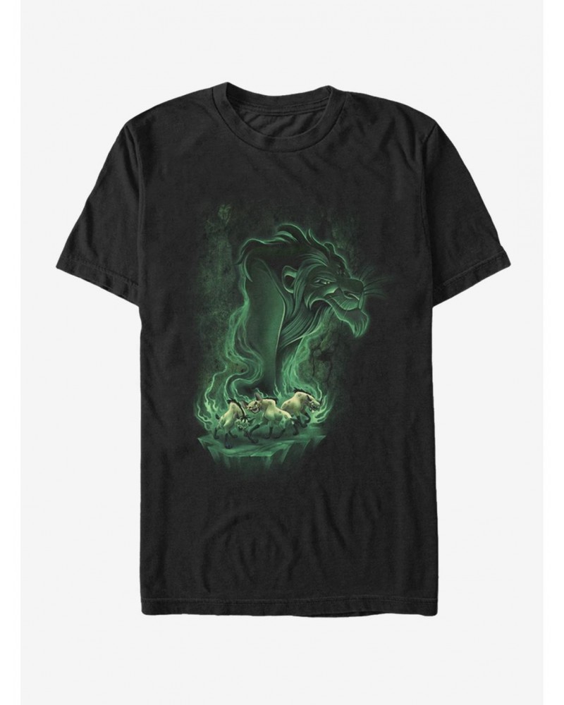 Lion King Scar Smoke T-Shirt $11.95 T-Shirts