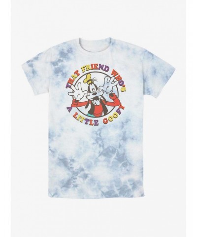 Disney Goofy A Little Goofy Tie-Dye T-Shirt $12.69 T-Shirts