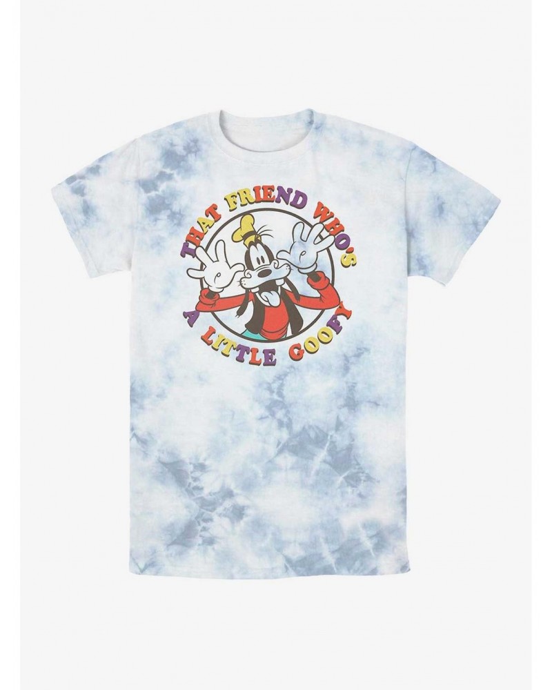 Disney Goofy A Little Goofy Tie-Dye T-Shirt $12.69 T-Shirts