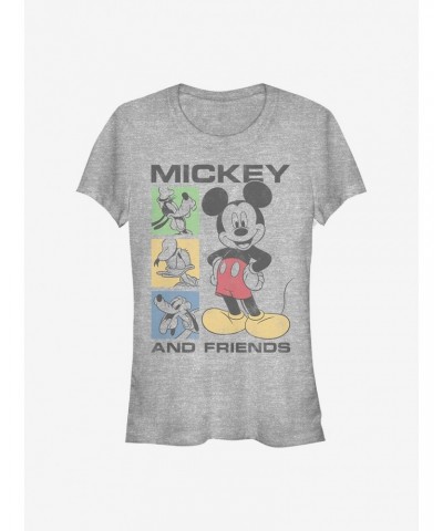 Disney Mickey Mouse Box Seats Girls T-Shirt $7.47 T-Shirts