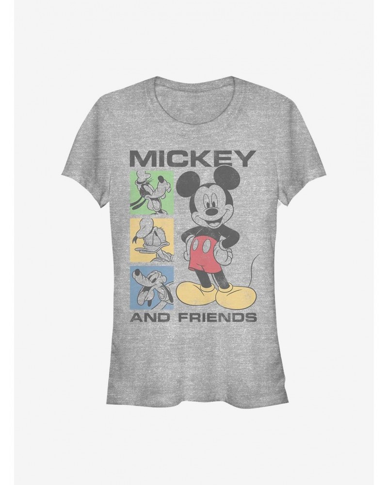 Disney Mickey Mouse Box Seats Girls T-Shirt $7.47 T-Shirts