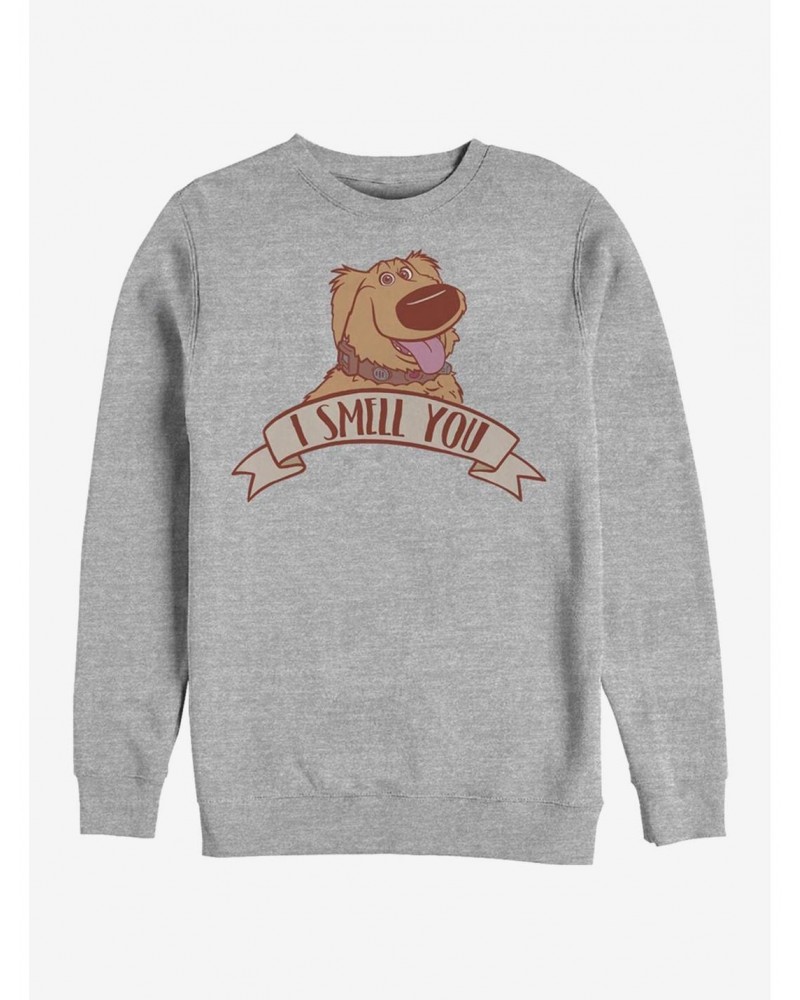 Disney Pixar Up Goodest Boy Badge Sweatshirt $15.50 Sweatshirts