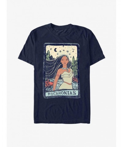 Disney Pocahontas Earth Day Block Print T-Shirt $9.56 T-Shirts