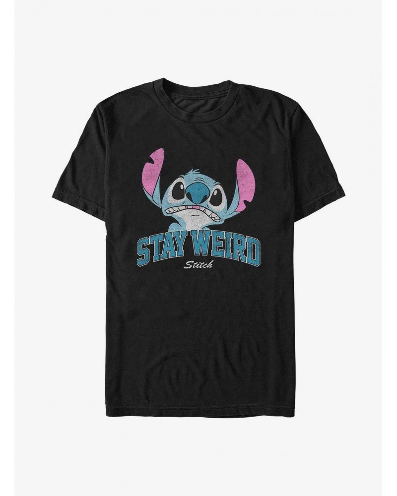 Disney Lilo & Stitch Stay Weird T-Shirt $10.76 T-Shirts