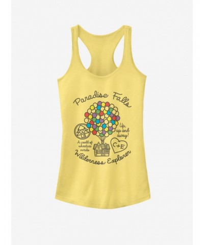 Disney Pixar Up Line Art Girls Tank $12.20 Tanks