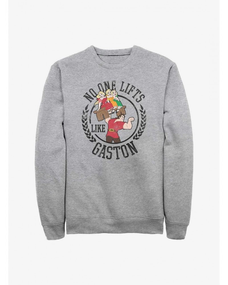 Disney Beauty and the Beast Gaston Lift Sweatshirt $16.61 Sweatshirts