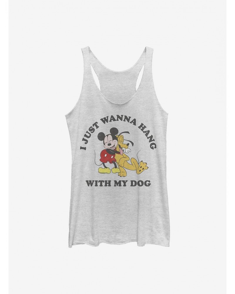 Disney Mickey Mouse Mickey Dog Lover Girls Tank $10.88 Tanks