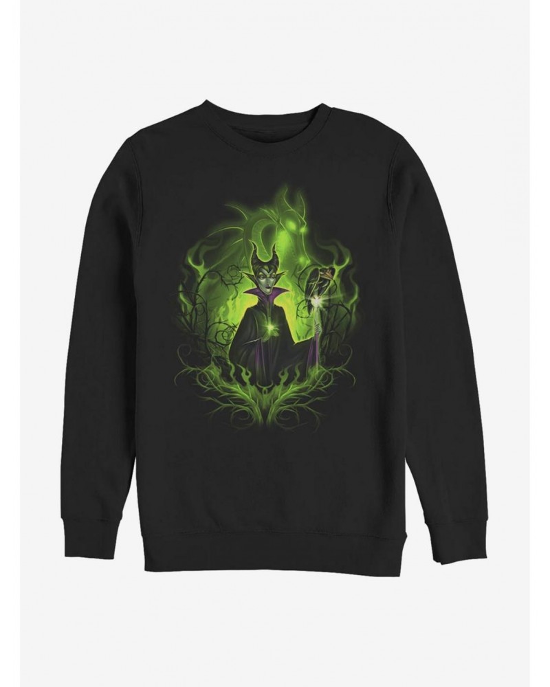 Disney Villains Maleficent Dark Fairy Sweatshirt $18.45 Sweatshirts